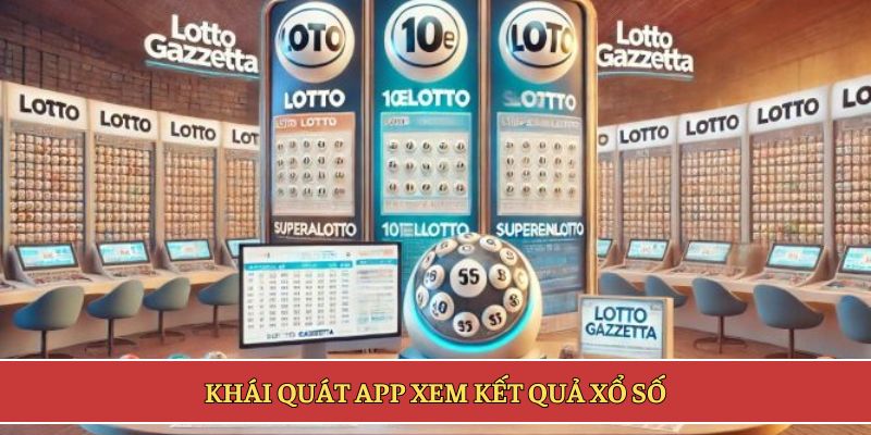 Khái quát app xem kết quả xổ số