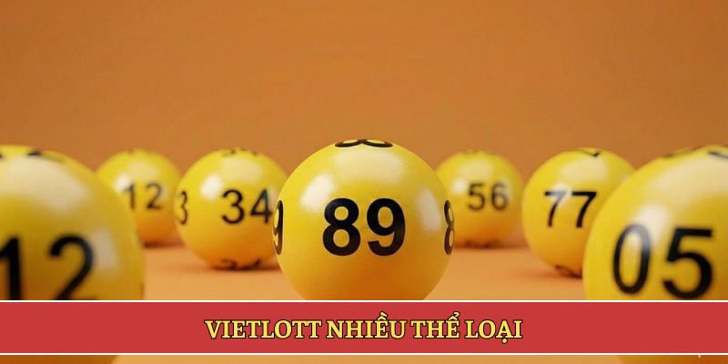 Vietlott nhiều thể loại